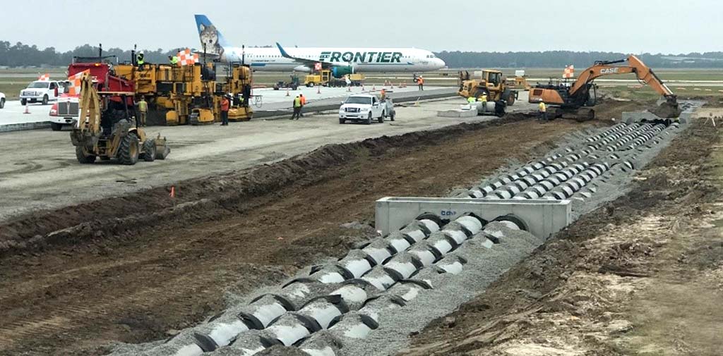 Rinker Materials aide à garder les avions en vol à Myrtle Beach